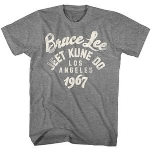 Bruce Lee Be Water 67 Graphite Heather Adult T-Shirt